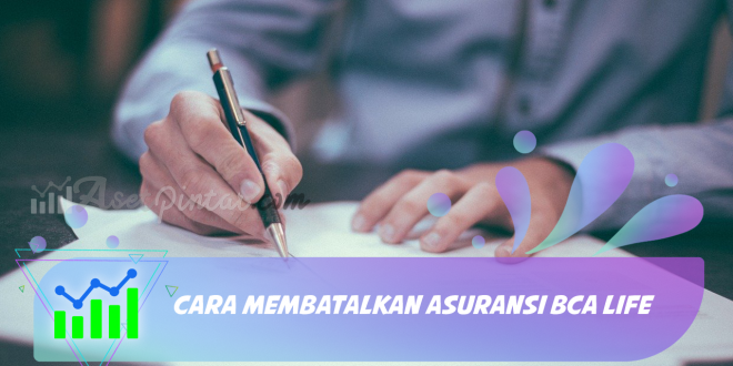 Cara Membatalkan Asuransi BCA Life