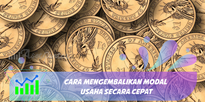 Untuk orang yang baru mulai belajar berbisnis yang ingin segera balik modal dan mendapatkan banyak keuntungan. Tidak ada salahnya jika mencoba untuk belajar bagaimana cara mengembalikan modal usaha yang akan dibahas dalam artikel berikut ini. Saat seseorang memutuskan untuk terjun ke dalam sebuah dunia bisnis, tentu sudah mengetahui keuntungan dan kerugian apa yang akan didapat. Rasa khawatir tentu pasti ada. Takut bisnis lama untuk berkembang, takut akan terjadinya banyak kerugian bahkan takut bisnis mengalami kebangkrutan. Jangan menyerah hanya karena sesuatu yang belum tentu terjadi. Coba saja terlebih dahulu dengan menjadikan rasa khawatir tersebut menjadi sebuah tantangan yang harus dihadapi untuk naik ke tingkatan yang lebih tinggi. Banyak cara yang dapat digunakan untuk dapat mengembalikan modal usaha yang telah digunakan. Diantaranya: 1. Berbisnis Secara Online Pada masa sekarang ini sesuatu yang bernama online sudah semakin banyak dan mudah dijumpai. Dari penjual makanan, penjual barang elektronik, penjual pakaian, hingga penjual jasa seperti jasa antar makanan. Pebisnis dapat memanfaatkan sosial media untuk memasarkan produk yang dimiliki agar dikenal banyak orang. Dan tentu pembeli juga semakin banyak yang berdatangan. Berbisnis secara online dapat menjadi salah satu cara mengembalikan modal usaha dengan kisaran peluang yang banyak. Karena jaringannya luas, modal yang diperlukan juga tidak banyak, dan bahkan tanpa modal dengan menjadi reseller. 2. Menekan Biaya Produksi Menekan biaya produksi ini akan membuat modal yang digunakan untuk usaha cepat kembali. Karena dengan semakin kecil modal yang digunakan untuk biaya produksi akan semakin mudah pula untuk mengembalikannya. Untuk para pemula dalam dunia bisnis tidak perlu takut karena modal yang digunakan cukup sedikit. Serta dengan adanya penekanan biaya produksi dapat mengurangi rasa khawatir tentang peluang kemungkinan bangkrut. 3. Manfaatkan Sumber Daya Sekitar Pebisnis dapat menggunakan cara mengembalikan modal usaha dengan melihat lingkungan di sekeliling tempat usahanya. Jika terdapat banyak ibu rumah tangga yang memiliki waktu luang tidak ada salahnya jika menawarkan pekerjaan kepada mereka. Dengan begitu, selain mendapat pekerja dengan mudah juga turut memberdayakan lingkungan dan mengurangi pengangguran. Sebagai pebisnis jangan sampai memberikan upah yang dibawa rata-rata orang bekerja. Karena hal tersebut menjadikan pekerja menjadi malas dan setengah hati ketika bekerja. Dan berakibat tidak terpenuhinya target yang ditetapkan. 4. Cari Supplier Secara Langsung Usahakan jika hendak membeli barang untuk produksi berasal dari supplier tangan pertama. karena harga yang ditawarkan jauh berbeda jika dibandingkan dengan dari banyak tangan. Jika memungkinkan langsung saja membeli dari pabriknya. Akan tetapi, kebanyakan dengan membeli langsung dari pabrik persyaratan yang ditetapkan juga lumayan banyak. Maka solusinya adalah dengan membeli ke tangan pertama atau supplier secara langsung. 5. Buat Produk Original Cara mengembalikan modal usaha selanjutnya adalah dengan membuat produk yang original. Pembeli pasti sudah pintar untuk membedakan mana produk yang benar berkualitas baik. Produk yang hanya dibalut dengan kesan baik tetapi kualitas tidak memadai. Tunjukkan kepada para pembeli bahwa sebagai pebisnis tidak hanya mementingkan keuntungan semata. Akan tetapi kualitas produk dan kepuasan pembeli juga menjadi suatu faktor yang penting. Agar pembeli menjadi yakin untuk membeli atau bahkan menjalin kerja sama dalam sebuah kesepakatan karena produk yang dimiliki berkualitas. Demikian ulasan mengenai cara mengembalikan modal usaha yang dapat dilakukan oleh semua kalangan. Baik pebisnis yang sudah berpengalaman ataupun pebisnis yang baru merintis usaha.