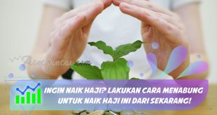 Cara Menabung Untuk Naik Haji