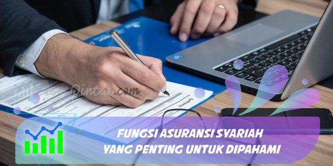 Fungsi asuransi syariah