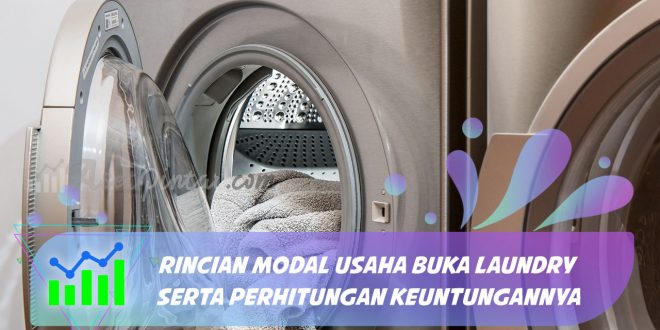 modal usaha buka laundry