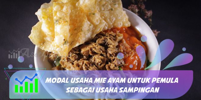 modal usaha mie ayam