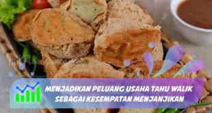 peluang usaha tahu walik
