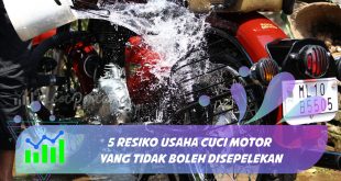 resiko usaha cuci motor