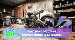 rincian modal usaha bengkel motor