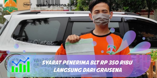 Syarat penerima BLT Rp 350 Ribu langsung dari GRAISENA