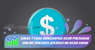 cara menghapus akun pinjaman online