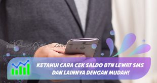 cara cek saldo btn lewat sms