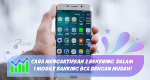 2 rekening dalam 1 mobile banking bca