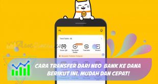 cara transfer dari neo bank ke dana