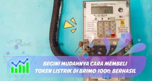 cara membeli token listrik di brimo