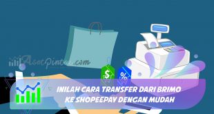 cara transfer dari brimo ke shopeepay