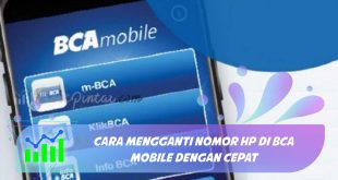 cara mengganti nomor hp di bca mobile